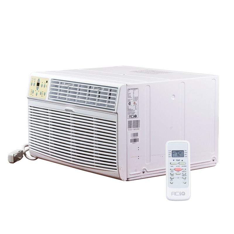 ACiQ 8,000 BTU 115v Through-the-Wall Mini PTHP Heat Pump Unit