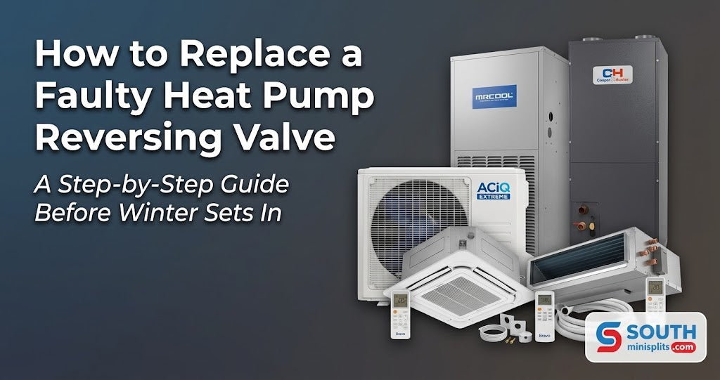 How to Select and Replace a Faulty Heat Pump Reversing Valve Before Winter