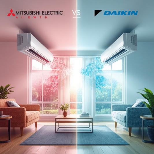 Mitsubishi Electric vs. Daikin aircon