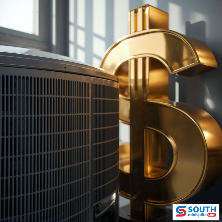 Savings from mini split ac