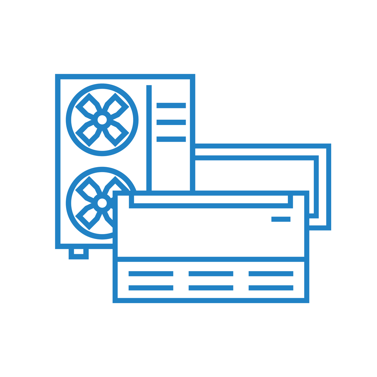 1 Zone Universal Floor/Ceiling Mini Splits for Sale