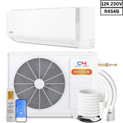 Cooper & Hunter, High Efficiency Olivia Hyper Series, R454B, 12,000 BTU/h, 1 Ton, 230V/60HZ, 24 SEER, Ductless Mini Split Wall Mount AC/Heater With WIFI and Optional Installation Kit - South Mini Splits