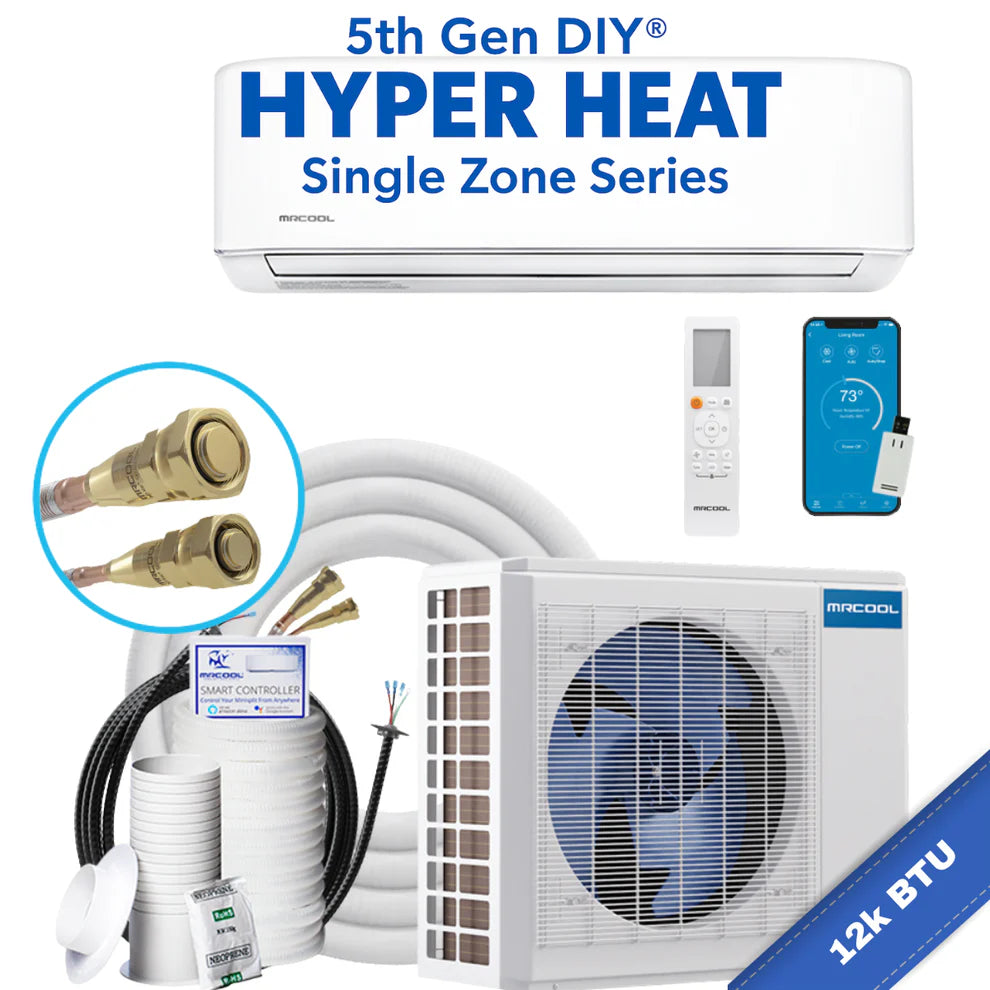 MRCOOL | MRCOOL® DIY 12K Hyper Heat Complete Mini-Split System – 5th Gen Wall Mount (230V) | MRCOOL® DIY 12K Hyper Heat Complete Mini-Split System – 5th Gen Wall Mount (230V)


h1 {font-size