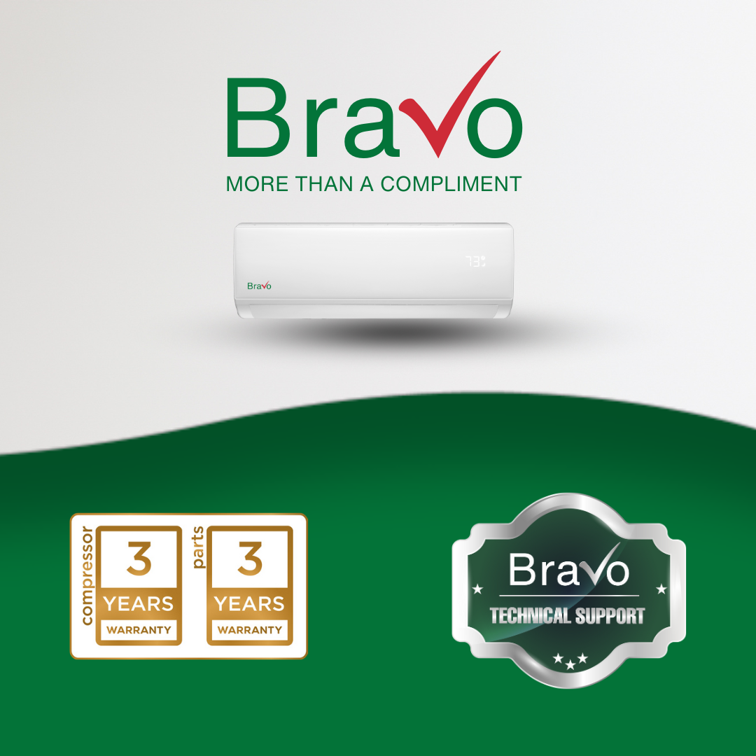 Bravo Single Zone Wall Mount, 2 Ton Air Conditioner and Heat Pump, 24,000 BTU Wall Mount Ductless Mini Split, 17 SEER Inverter System, 230V/60HZ, Single Head, Smart app and Installation Kit with 13FT Communication Wires Included - South Mini Splits