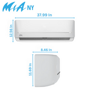 Cooper&Hunter | Cooper & Hunter MIA Series 1.5 Ton Air Conditioner and Heat Pump R454B 18000 BTU Wall Mount Ductless Mini Split 19 SEER Inverter 230V Single Head Wi-Fi 16ft Kit CH-RLS18MIA-230VI + CH-RLS18MIA-230VO | CLICK HERE TO CONTACT US FOR CUSTOM QUOTES AND QUESTIONS 
CLICK TO CALL US 737-738-6329 FOR ANY QUES