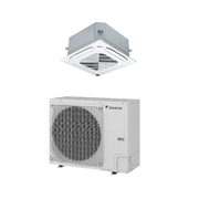 Daikin 18,000 BTU Skyair Single Zone Four-Way Ceiling Cassette Ductless Mini Split Heat Pump System - R32 | 230V