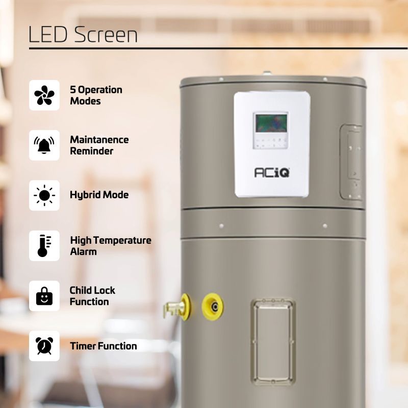 ACIQ | ACiQ Electric Residential Hybrid Heat Pump Water Heater - ACiQ-50G-HP-WH | 
  :root {
    --hvx-golden: #0EA5A6;
    --hvx-slate: #0F172A;
    --hvx-ivory: #F8FAFC;
    --hvx-