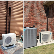 16.5FT Brown PVC Decorative Line Set Cover Kit for Ductless Mini Split Air Conditioners, Heat Pumps, and Inverters systems. - South Mini Splits