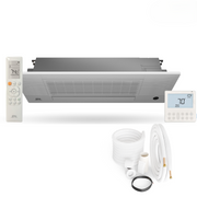 Cooper&Hunter Hyper 2-Zone Ductless Mini Split AC & Heat Pump 19000 BTU (6K+6K), One-Way Cassette Units, 230V - R410A