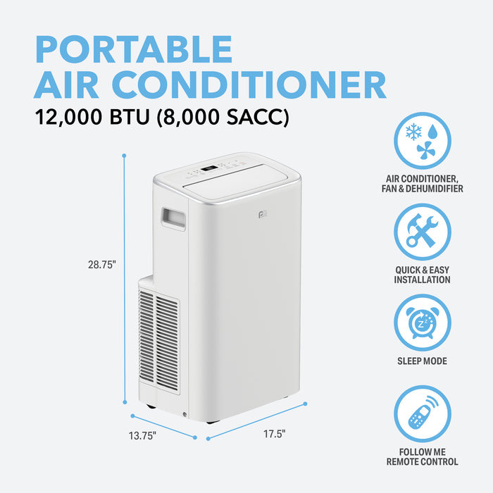 Perfect Aire 12,000 BTU Portable Air Conditioner - CEC