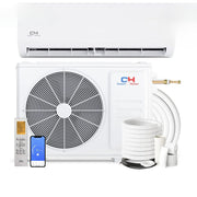 Cooper & Hunter 9,000 BTU 230V, R410A, 26.4 SEER Ductless 0.75 TON Mini Split Air Conditioner Heat Pump, Olivia Series HYPER Series + Installation Kit Option Wi-Fi Adapter Included - South Mini Splits
