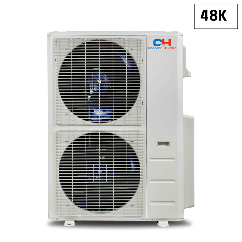Cooper&Hunter Multi-Zone R410A, 48,000 BTU (4 Ton) 230V Outdoor Condenser Air Conditioner, Heat Pump, Mini Split Inverter System Up To 23.4 SEER2 (2-5 Zones) CH-48MES-230VO
