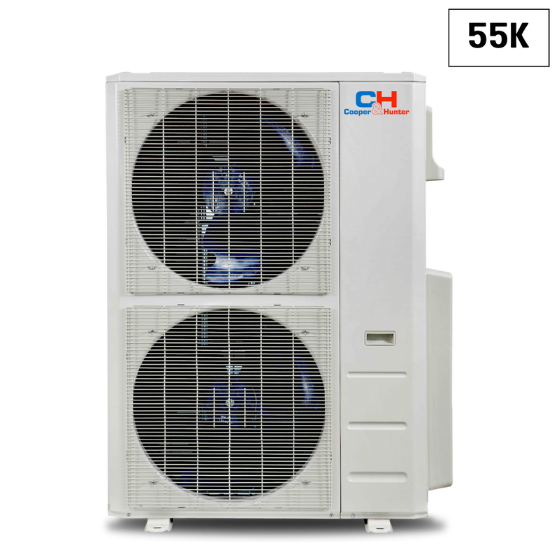 Cooper&Hunter Multi-Zone R410A, 55,000 BTU (4.5 Ton) 230V Outdoor Condenser Air Conditioner, Heat Pump, Mini Split Inverter System Up To 21.3 SEER2 (2-5 Zones) CH-55MES-230VO