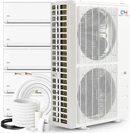 5 Zone Mini Split Wall Mount System Bundle