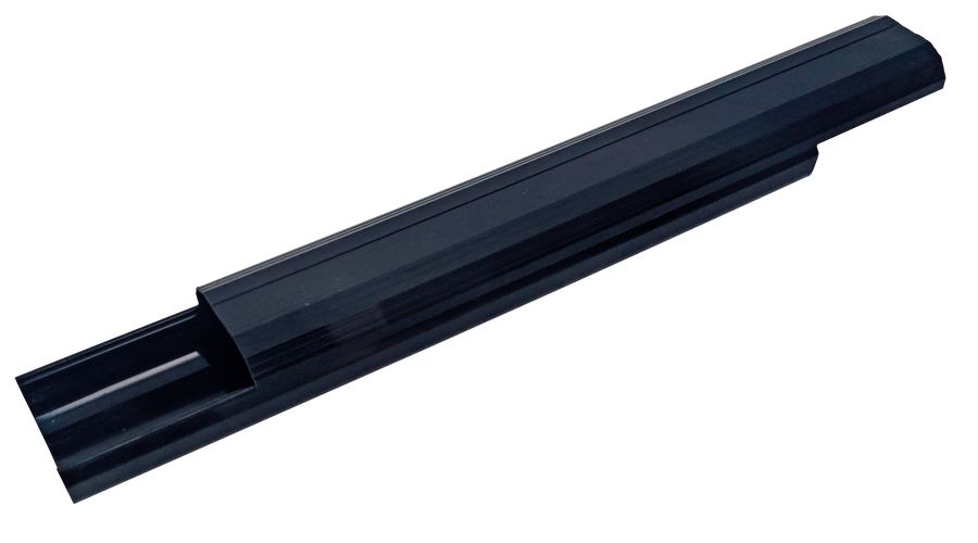 ARMBRIDGE 6FT PVC Decorative Black Line Set Cover | Duct for Ductless Mini Split Air Conditioners, Heat Pumps, and Inverter Systems - South Mini Splits
