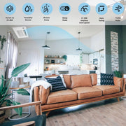 Cooper & Hunter 12,000 BTU One Way Ceiling Cassette 22 SEER, 208/230V + Installation Kit Option - South Mini Splits