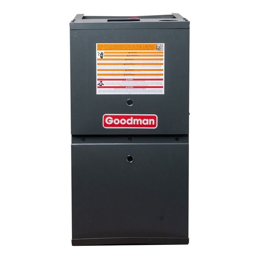 Goodman 80% 100,000 BTU Variable Speed Two Stage Low NOx Gas Furnace | 21" Width | Downflow / Horizontal