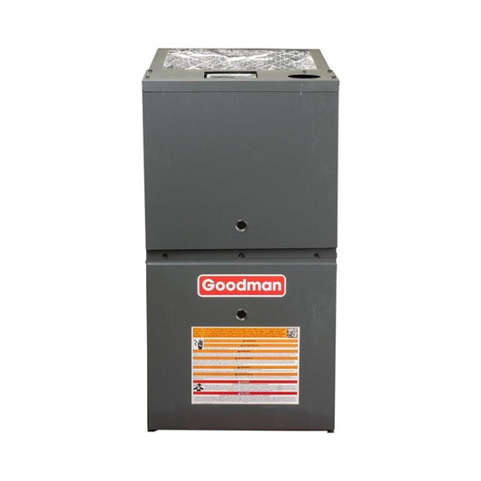 Goodman 100,000 BTU 80% AFUE Variable Speed Two Stage Gas Furnace | 21" Width | Upflow / Horizontal