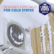 Cooper & Hunter, Olivia HYPER Midnight Edition 6,000 BTU, 0.5 Ton 230V 23.5 SEER Ductless Mini Split AC/Heater With WIFI and Optional Installation Kit - South Mini Splits