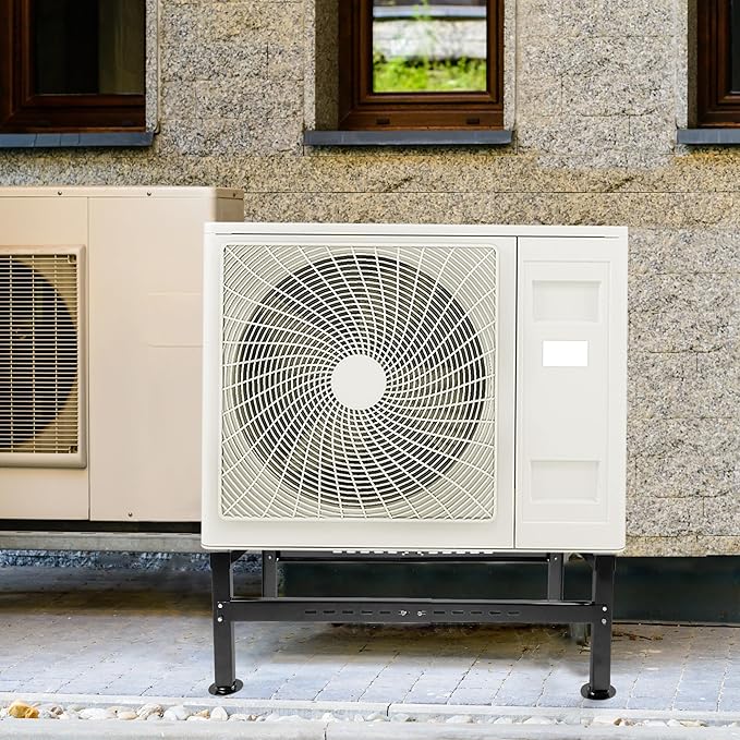 Heavy-Duty Mini Split Ground Stand with Load Capacity up to 770LBS, Condenser Bracket for 9000-60000 BTU Ductless Air Conditioners and Heat Pumps, Inverter Systems - South Mini Splits