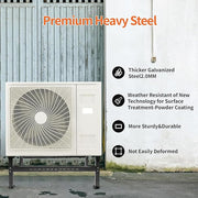 Heavy-Duty Mini Split Ground Stand with Load Capacity up to 770LBS, Condenser Bracket for 9000-60000 BTU Ductless Air Conditioners and Heat Pumps, Inverter Systems - South Mini Splits