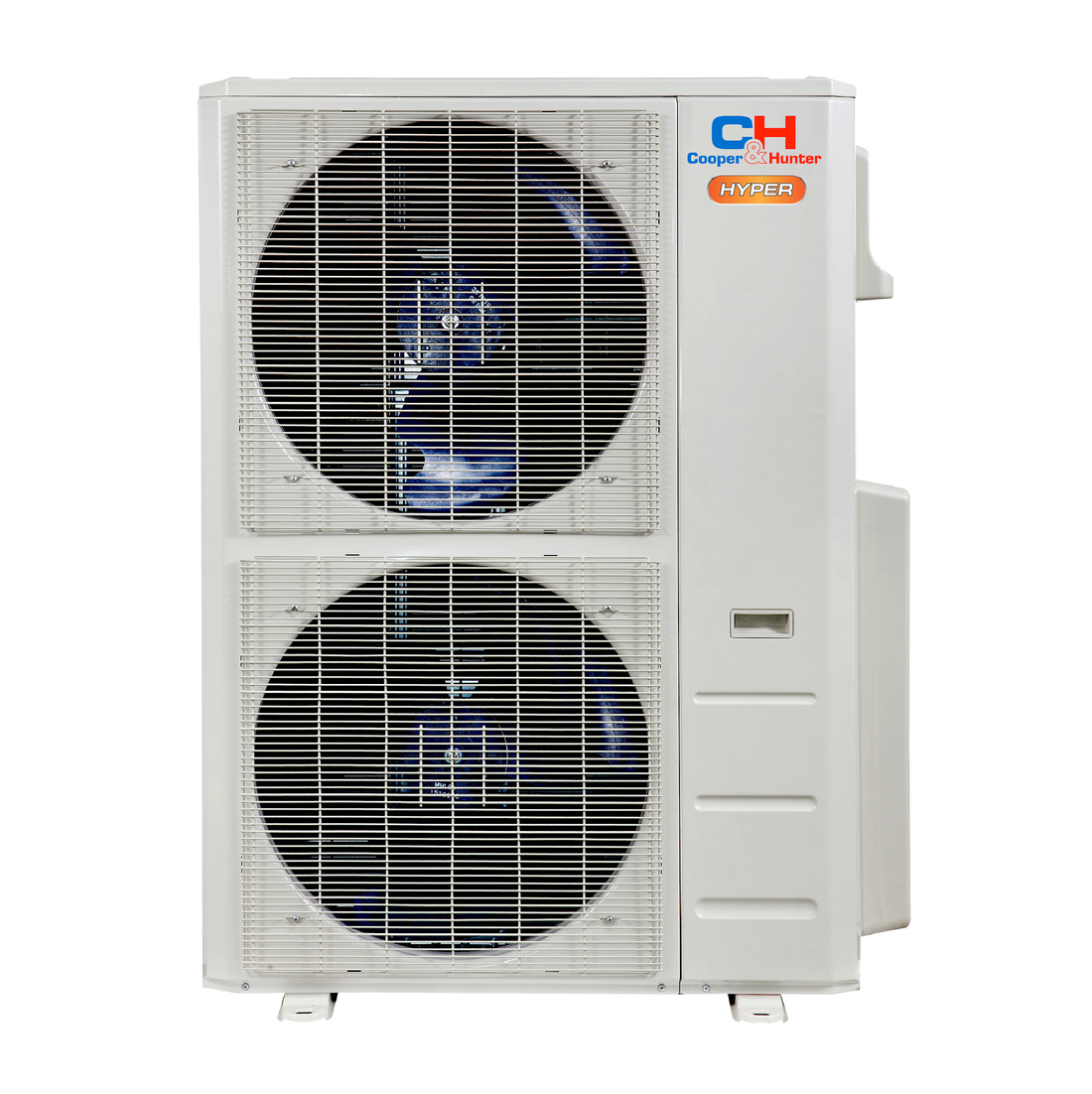 HVACSupplies.com | Cooper&Hunter Hyper Heat 4-Zone Ductless Mini Split AC & Heat Pump -- 55000 BTU (4.6 Ton) Without Shut-off Valves, 4-Way Ceiling Cassette Units (9K+12K+12K+18K) BTU, Inverter Technology, 230V, Heating & Cooling 