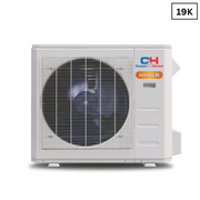 Cooper&Hunter High Efficiency Hyper Heat Multi-Zone R454B, 19,000 BTU (1.58 Ton) 230V Outdoor Condenser Air Conditioner, Heat Pump, Mini Split Inverter System Up To 25 SEER2 (2-3 Zones) with Cut-off Valve CH-RVHP19M-230VO - South Mini Splits