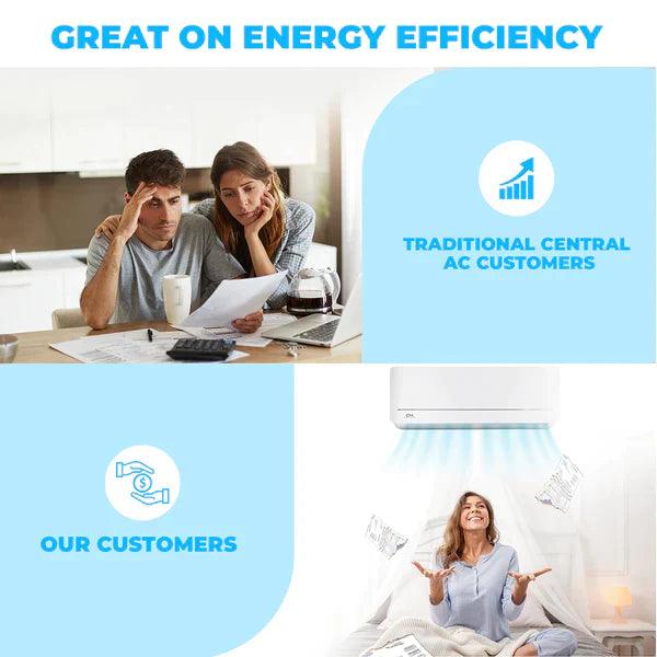 Cooper&Hunter | Cooper & Hunter MIA Series 1.5 Ton Air Conditioner and Heat Pump R454B 18000 BTU Wall Mount Ductless Mini Split 19 SEER Inverter 230V Single Head Wi-Fi 16ft Kit CH-RLS18MIA-230VI + CH-RLS18MIA-230VO | CLICK HERE TO CONTACT US FOR CUSTOM QUOTES AND QUESTIONS 
CLICK TO CALL US 737-738-6329 FOR ANY QUES