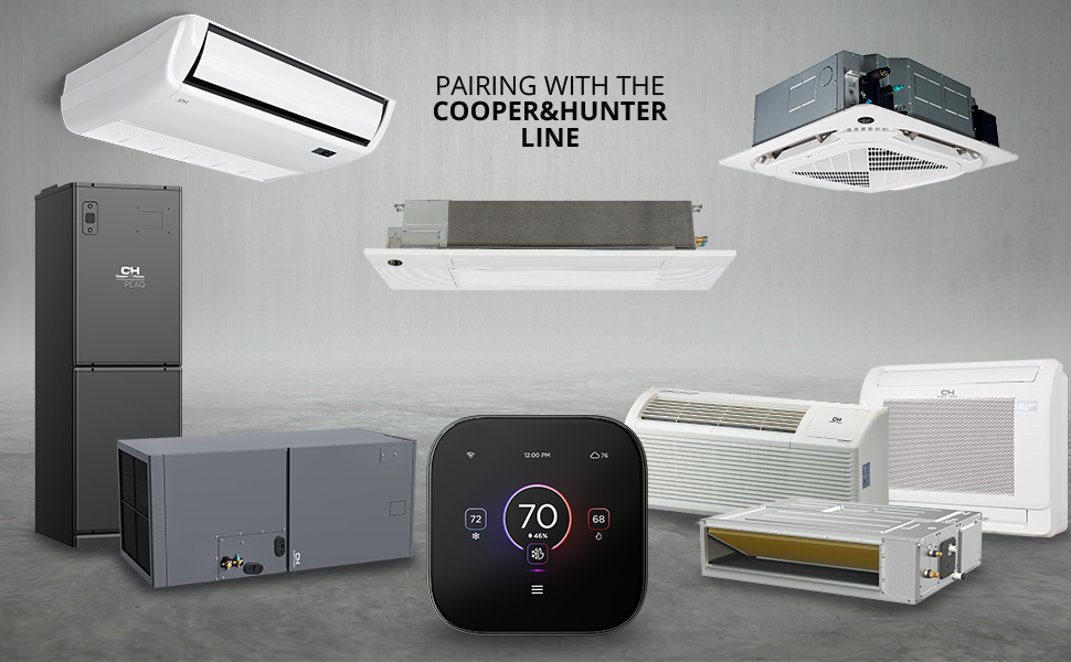 Cooper & Hunter CH-WTH24V — 24V Wall Thermostat