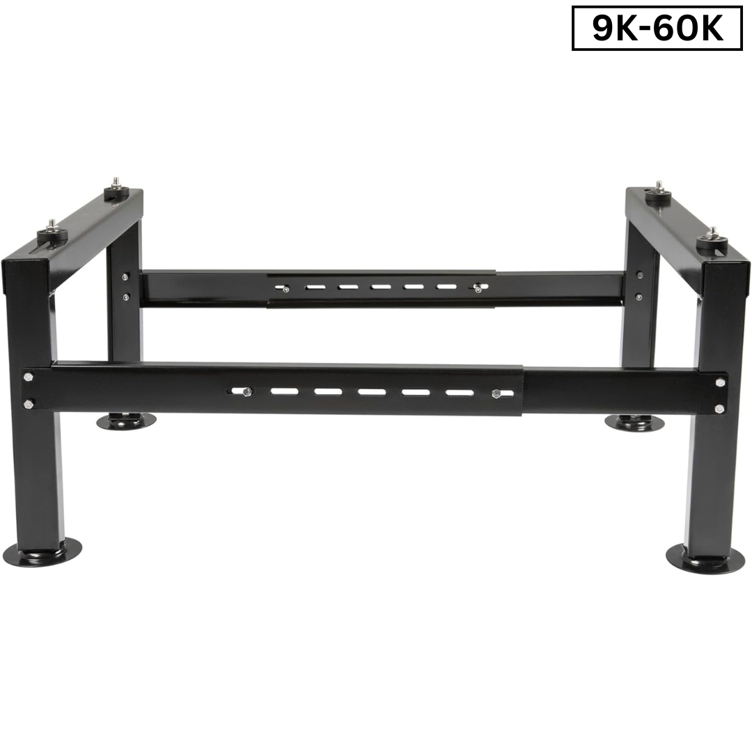 Heavy-Duty Mini Split Ground Stand with Load Capacity up to 770LBS, Condenser Bracket for 9000-60000 BTU Ductless Air Conditioners and Heat Pumps, Inverter Systems - South Mini Splits