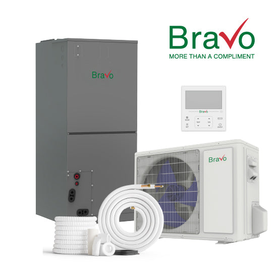 Bravo 60,000 BTU Multi-Position Air Handler Side Discharge Heat Pump Inverter R32 230V