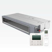 Bravo Milano Series 3-Zone Ducted Mini Split AC & Heat Pump – 42000 BTU (3.5 Ton), Slim Duct Units (18K+18K+24K BTU), Inverter Technology, 230V, Heating & Cooling - South Mini Splits