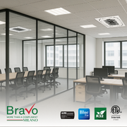 Bravo Milano Ductless Mini Split AC & Heat Pump – 18,000 BTU 230V, Ceiling Cassette Unit, Inverter, Heating & Cooling - South Mini Splits
