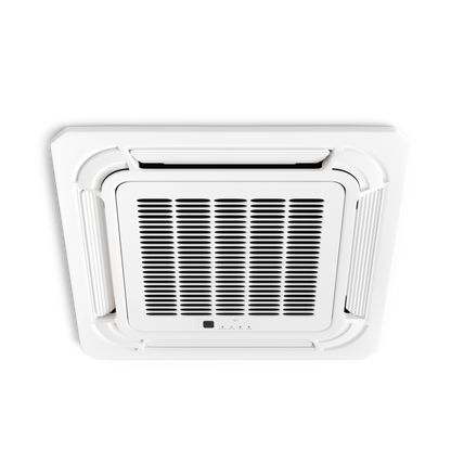 Cooper&Hunter Multi-Zone 24,000 BTU 230V Sophia Series Indoor Four-Way Ceiling Cassette Air Conditioning Unit for Heat Pump, Mini Split Inverter System Up To 22.7 SEER2 with Wi-Fi Enabled Thermostat and Optional Installation Kit CH-24MCT-W - South Mini Splits