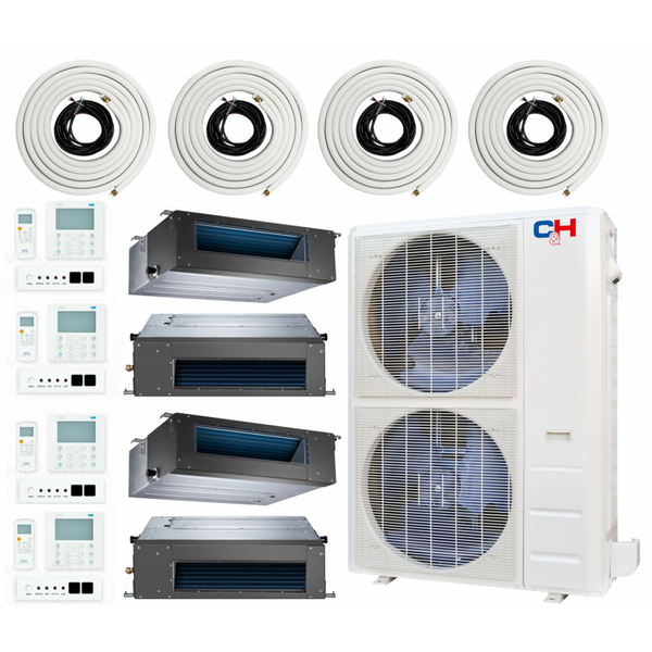 Concealed Duct Ducted Ductless Mini Split GREE Vireo Gen3 Series