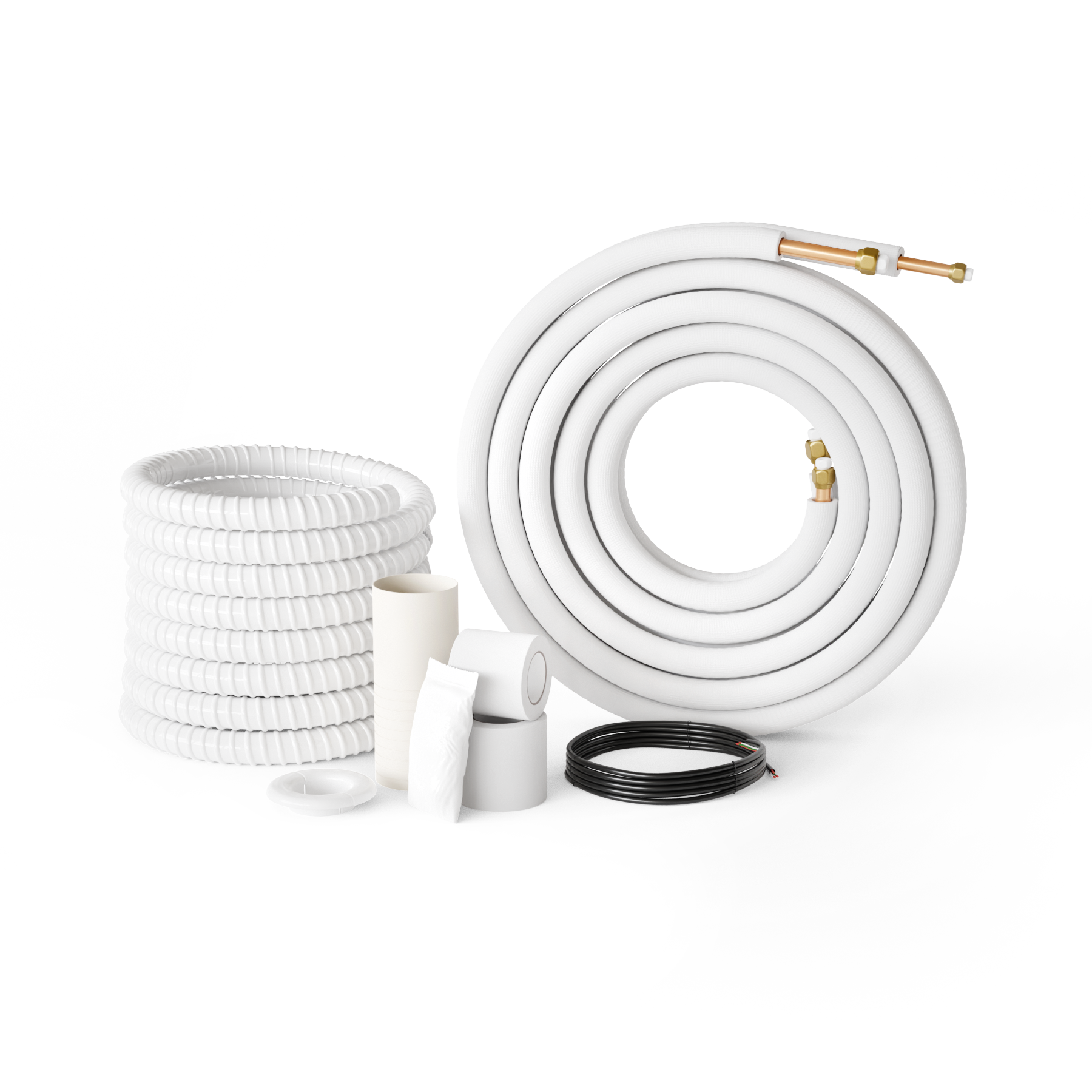 Quad Zone Slim Duct Concealed AC Mini Split System