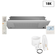 Cooper&Hunter Multi-Zone R454B, 18,000 BTU 230V One-Way Ceiling Cassette Air Conditioning Indoor Unit for Heat Pump Mini Split Inverter System Up To 24 SEER2 with Wi-Fi Enabled Thermostat and Optional Installation Kit CH-RSH18MCT1W - South Mini Splits