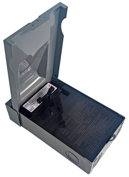 ARMBRIDGE 60 AMP Non-Fusible Metallic Disconnect Box | Durable Enclosed Disconnect for Residential and Light Commercial HVAC Systems