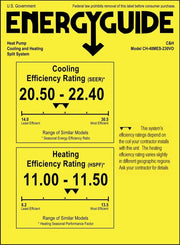Cooper & Hunter OLIVIA Series Five 5 Zone 6000 6000 6000 6000 24000 BTU 22.4 SEER, R410A, Multi Zone Ductless Mini Split Air Conditioner and Heater Full Set with 25ft Installation Kits - South Mini Splits