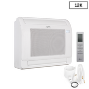 Cooper&Hunter Multi-Zone R410A, 12,000 BTU 230V Indoor Mini Floor Console Air Conditioning Unit for Heat Pump, Ductless Mini Split Inverter System Up To 25 SEER2 with Optional Installation Kit CH-12MMC-230VI - South Mini Splits