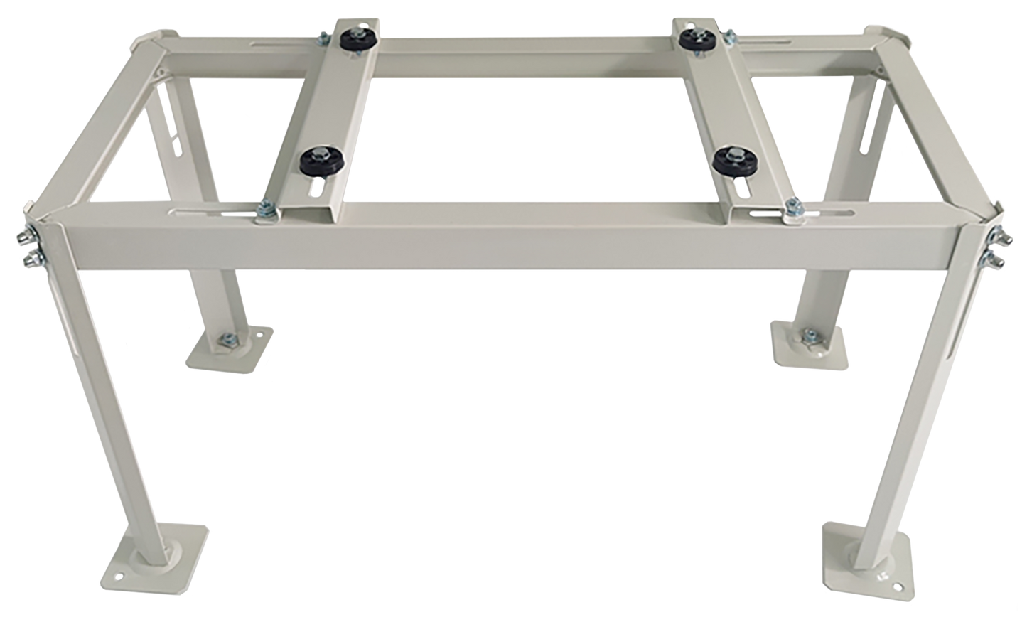 ARMBRIDGE Heavy-Duty Mini Split Ground Stand, Zinc-Coated Brackets for 9,000–36,000 BTU Units | Weatherproof Design, 330+ lbs Capacity