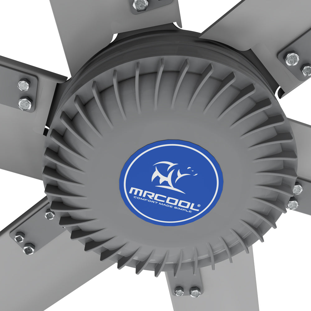 MRCOOL CoolBlade Industrial HVLS 24 Foot Diameter Commercial Fan  | MCFAN24XBGR