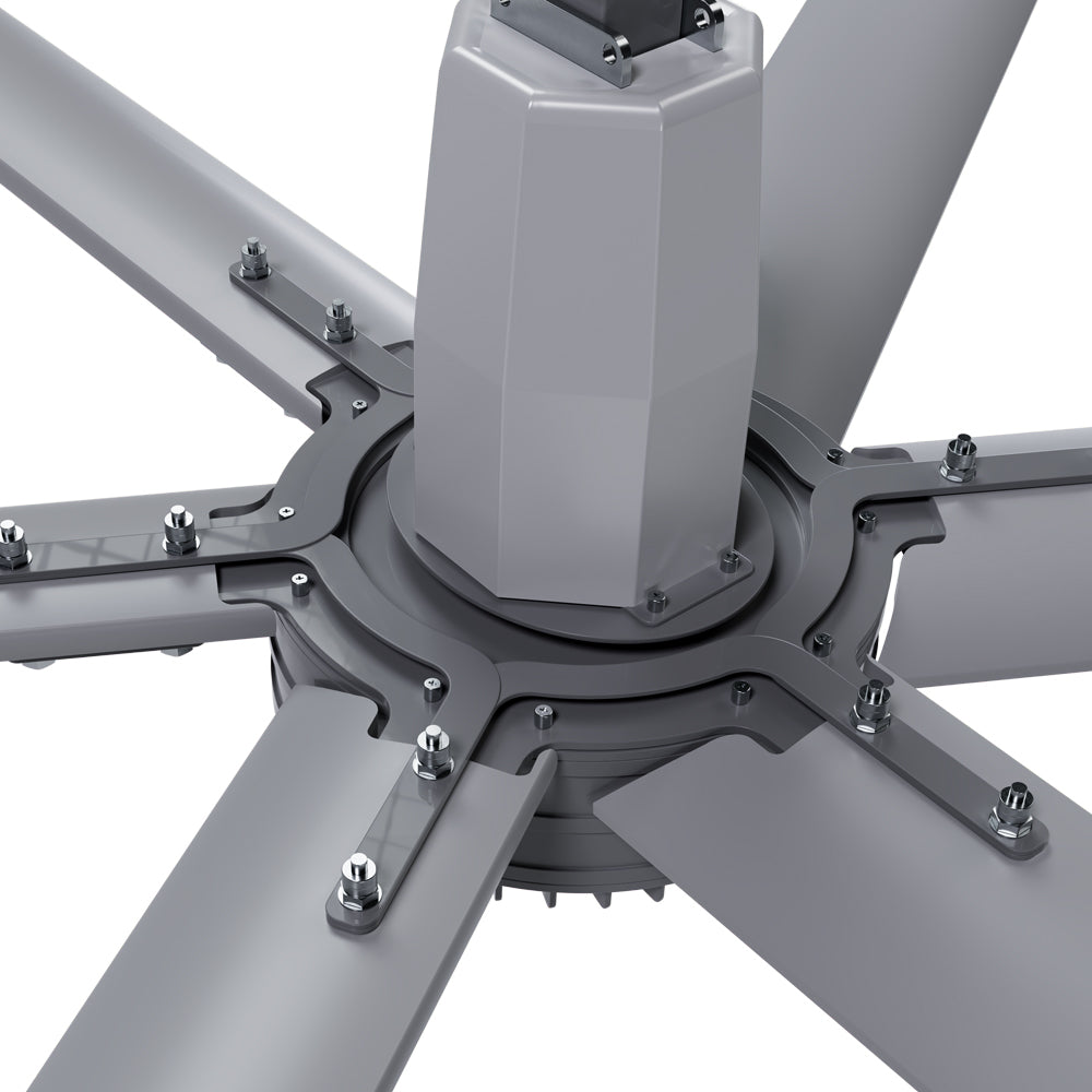 MRCOOL CoolBlade Industrial HVLS 24 Foot Diameter Commercial Fan  | MCFAN24XBGR