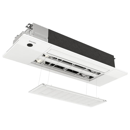 MRCOOL DIY 5th Gen Multi-Zone 3-Zone Mini Split AC & Heat Pump -- 18000 (1.5 Ton), One Way Ceiling Cassette Units (6K+6K+6K BTU), Inverter Technology, 230V, Heating & Cooling - R454B