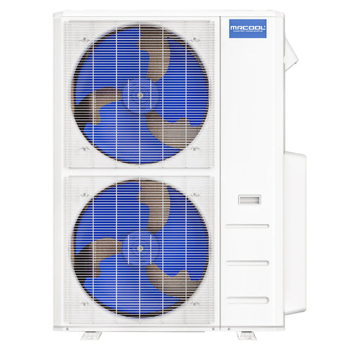 MRCOOL DIY 5th Gen Multi-Zone 6-Zone Mini Split AC & Heat Pump -- 55000 (4.6 Ton), Wall Mount Units (6K+6K+6K+9K+12K+18K BTU), Inverter Technology, 230V, Heating & Cooling - R454B