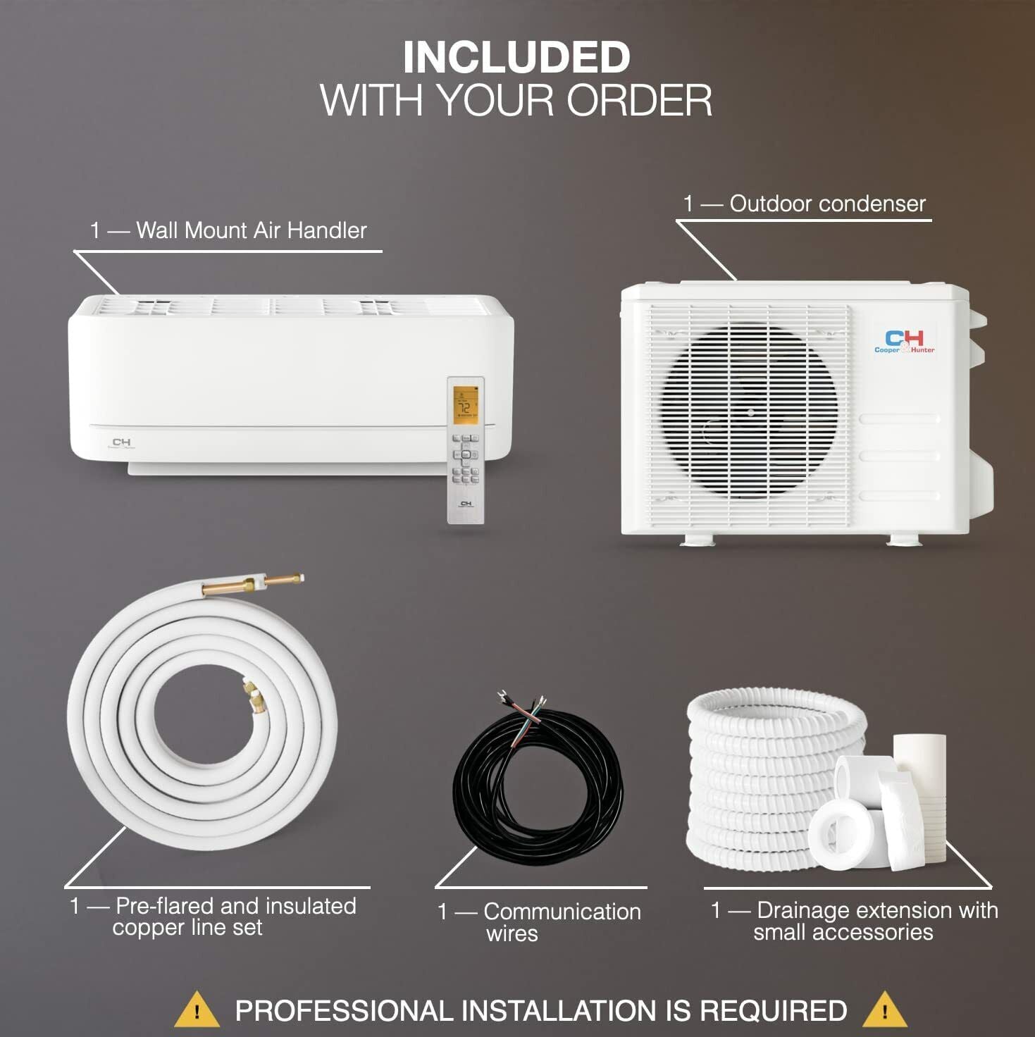 Mia NY Series Mini Split System Bundle