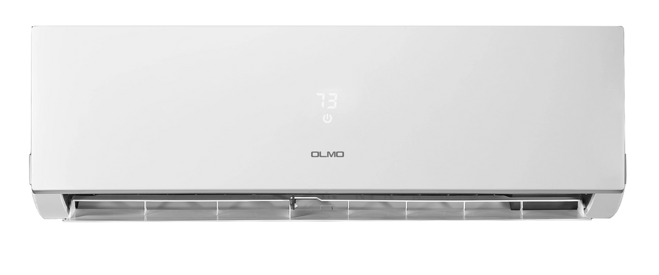 OLMO Multi-Zone R410A, 18,000 BTU 230V OLMO Sierra Series Indoor Wall-Mount Air Conditioning Unit for Heat Pump, Mini Split Inverter System, Up to 22 SEER2 with Wi-Fi, Optional Installation Kit - OS-M18SRW-230VI