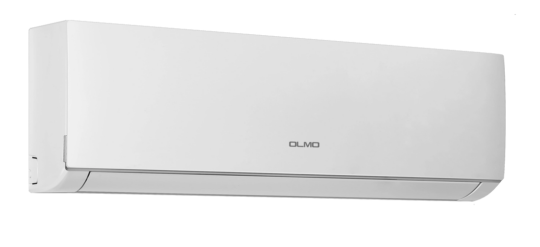OLMO Multi-Zone R410A, 12,000 BTU 230V OLMO Sierra Series Indoor Wall-Mount Air Conditioning Unit for Heat Pump, Mini Split Inverter System, Up to 22 SEER2 with Wi-Fi, Optional Installation Kit - OS-M12SRW-230VI - South Mini Splits