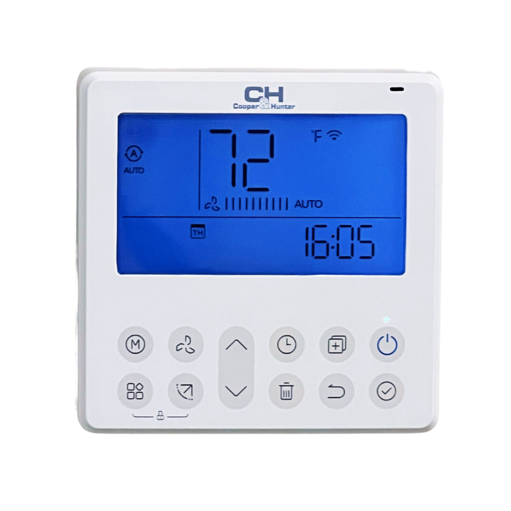 Cooper & Hunter Universal Floor/Ceiling 24,000 BTU 230V, R454B, 21,2 SEER  Ductless Mini Split AC System 2 TON. Optional Installation Kit CH-RSH24MFC + CH-RES24-230VO - South Mini Splits