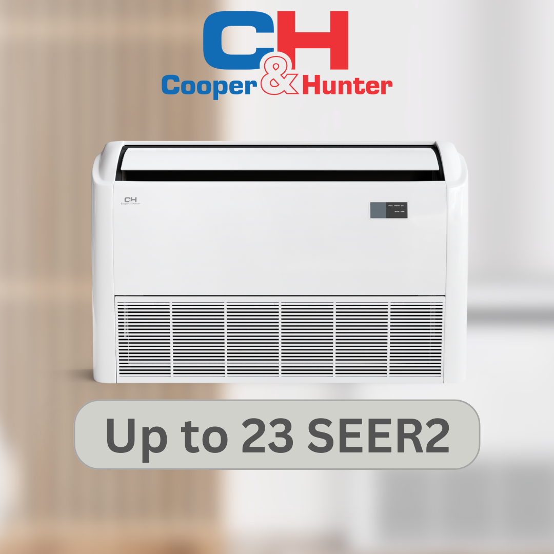 Cooper&Hunter Multi-Zone R410A, 24,000 BTU 230V Universal Floor/Ceiling Air Conditioning Indoor Unit for Heat Pump, Mini Split Inverter System Up To 23 SEER2 With Choice of Optional Installation Kit CH-24MSPHFC-230VI - South Mini Splits